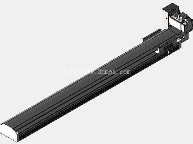 TPA HNB系列皮带直线轴半封闭式可选导轨