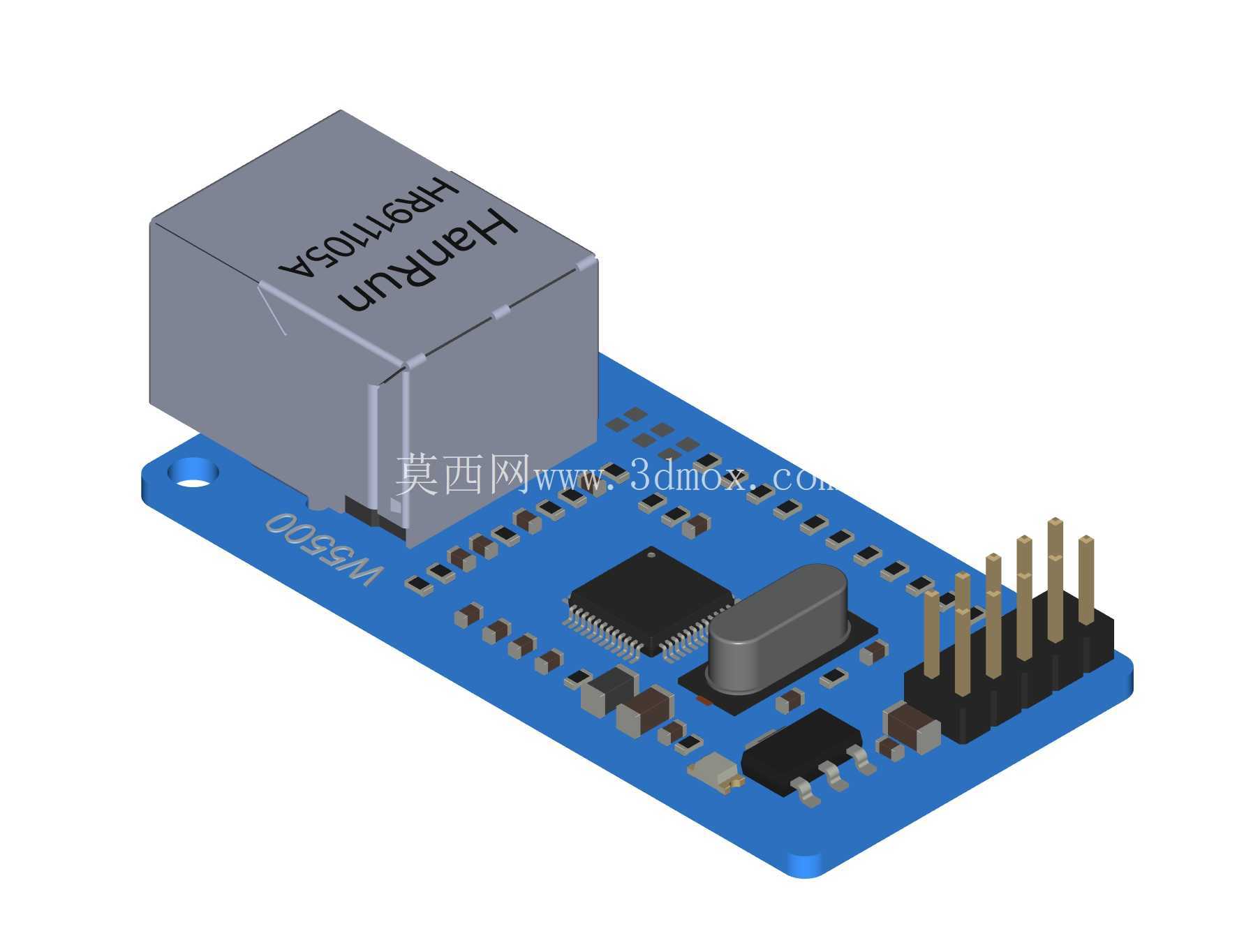 W5500 10/100BaseT RJ45 适配器