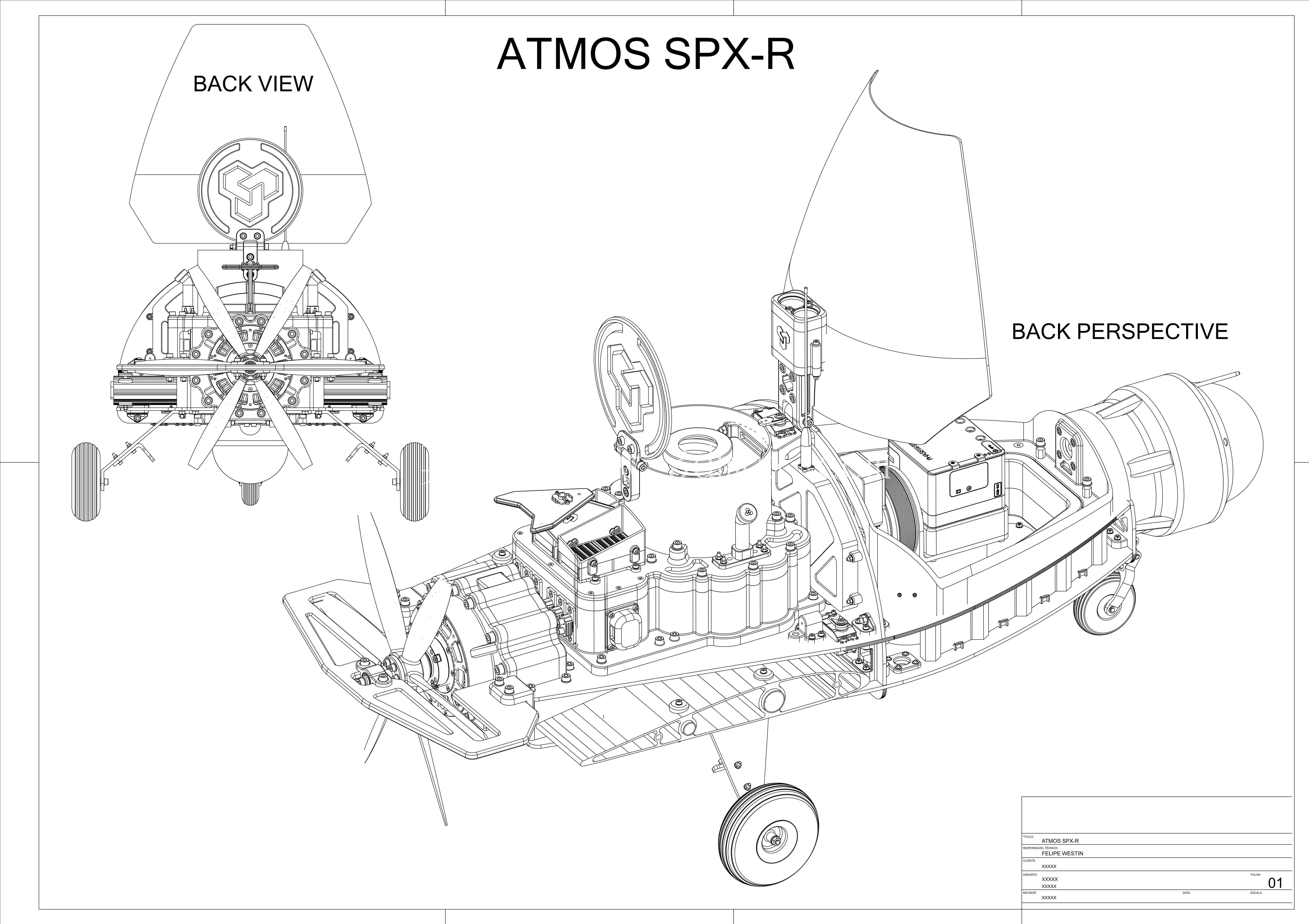 Atmos SPX/EPX 混合无人机项目