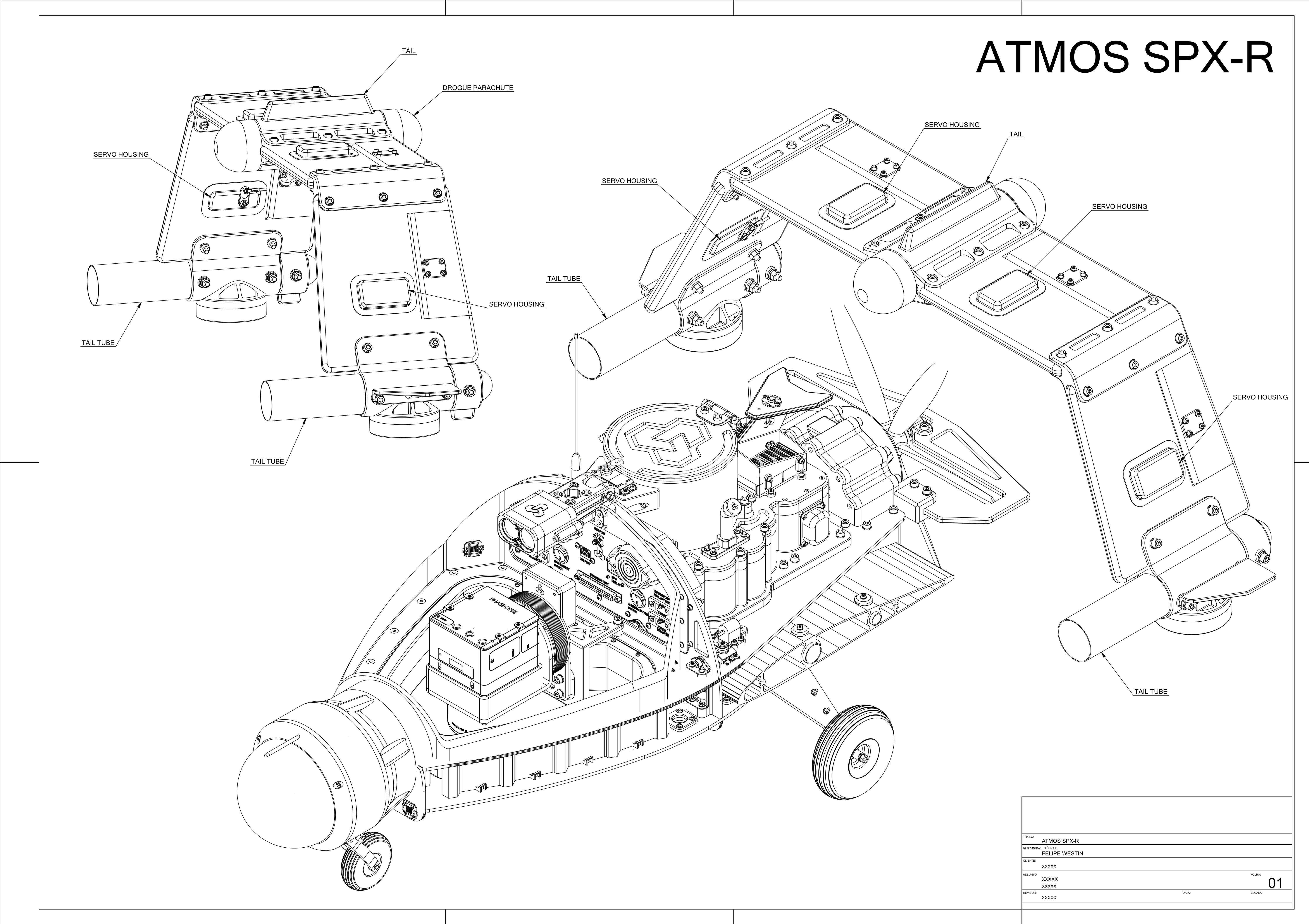 Atmos SPX/EPX 混合无人机项目