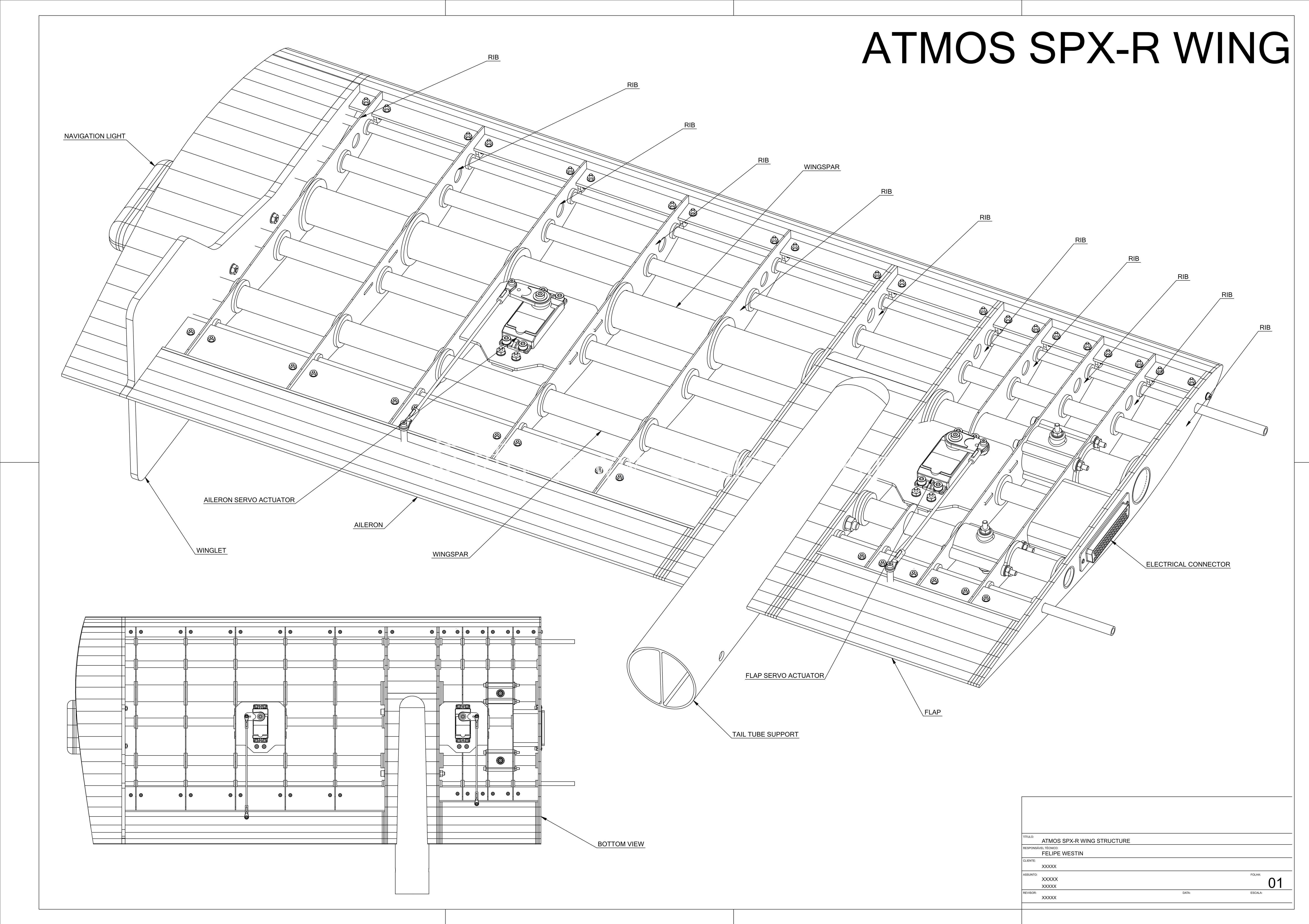 Atmos SPX/EPX 混合无人机项目