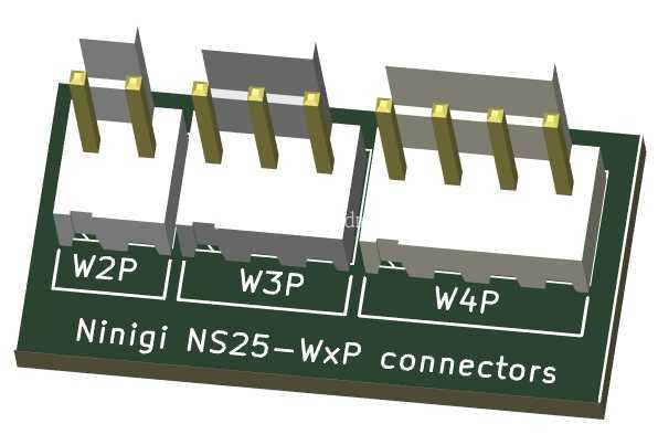 NS25-W[x]P Ninigi ����������� 2.54mm