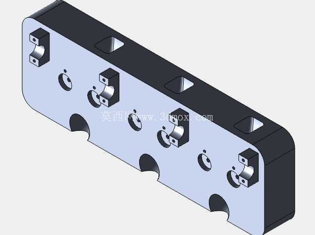V6发动机STEP组件