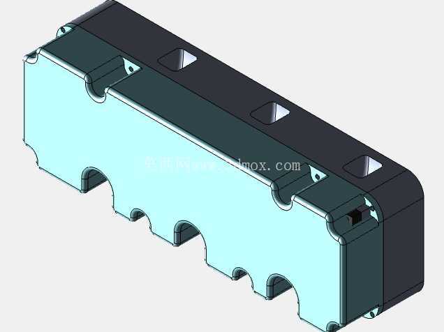 V6发动机STEP组件