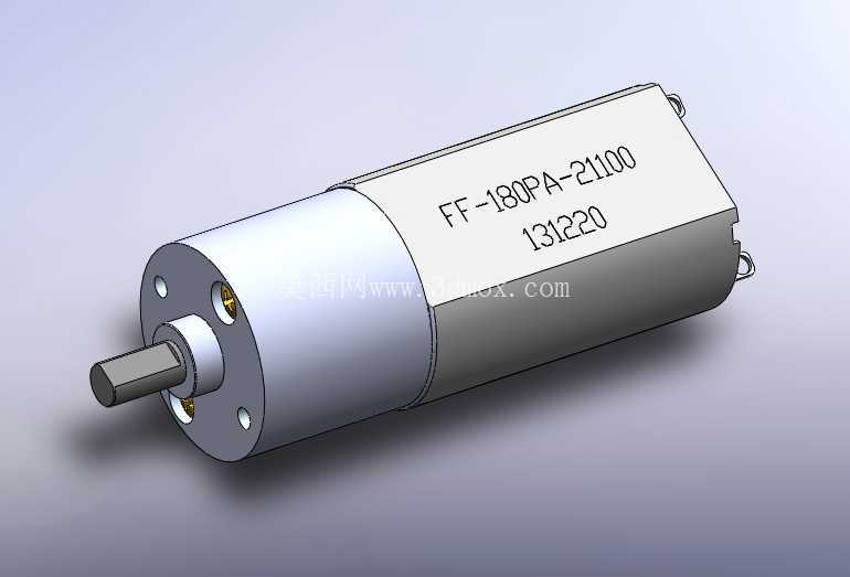 金属齿轮箱直流电机-FF180PA