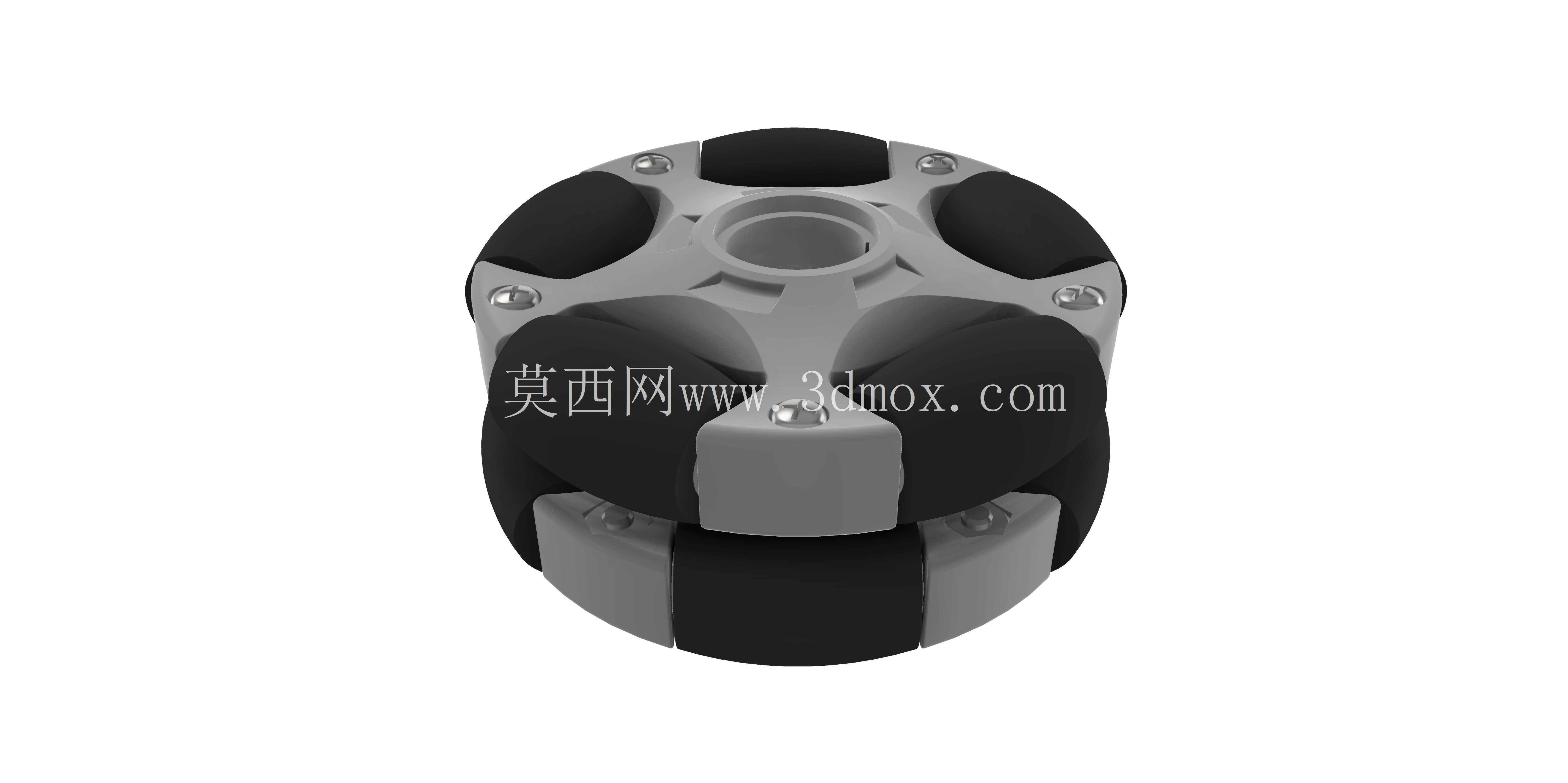 58mm塑料全向轮,带乐高电机、BO(TT)电机和伺服联轴器