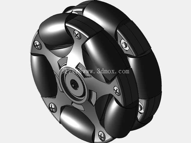 58mm塑料全向轮,带乐高电机、BO(TT)电机和伺服联轴器