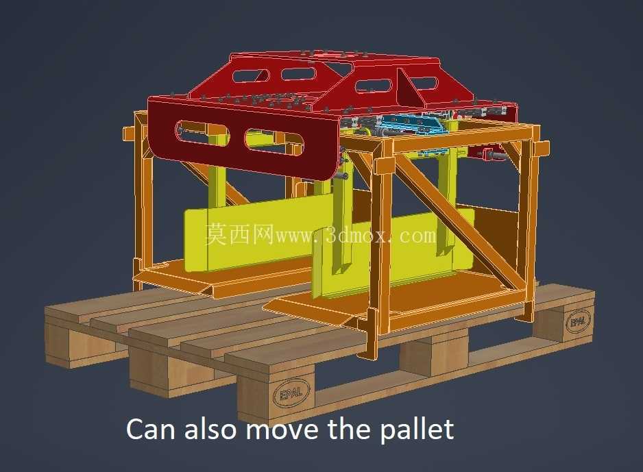 袋装或箱装托盘夹具类型