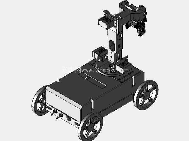 3D打印Arduino伺服平台及机械臂