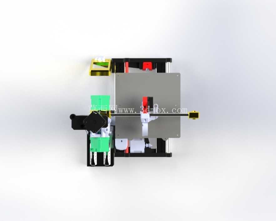 Prusa Mini 3D打印机组装步骤文件,SolidWorks