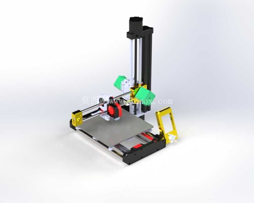 Prusa Mini 3D打印机组装步骤文件,SolidWorks