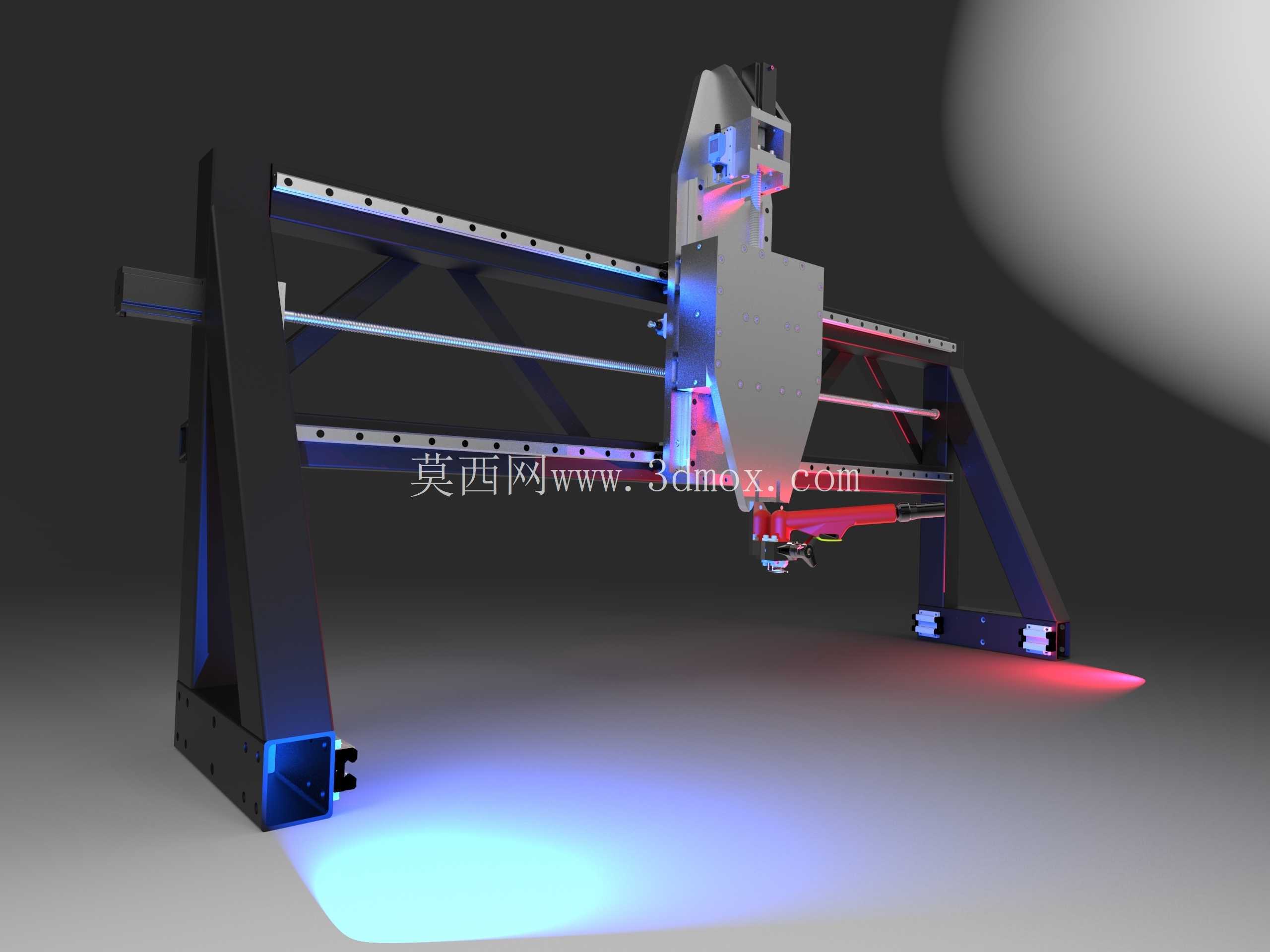 CNC X 轴闸门