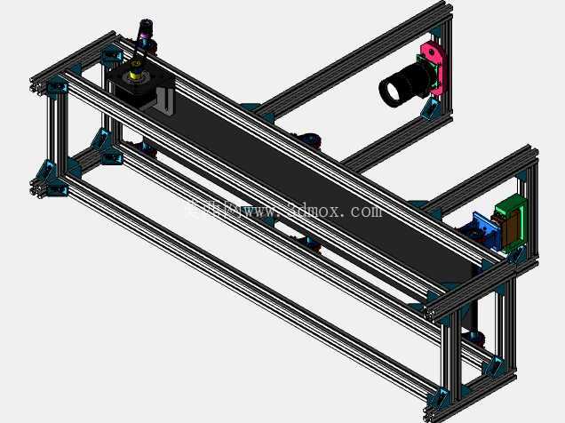 VisionSort-RPi 定制 CAD 零件