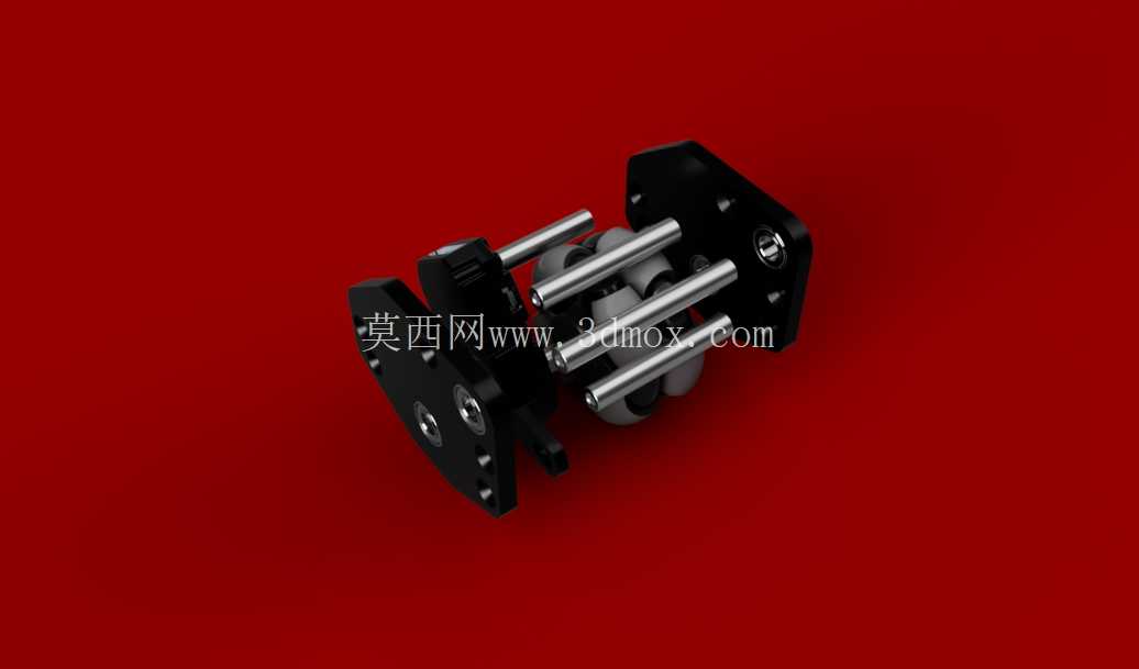 FTC Robotics 9849 团队设计的里程计舱