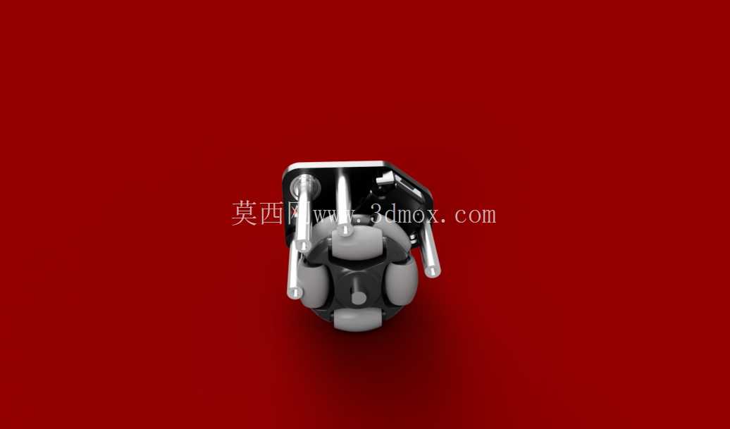 FTC Robotics 9849 团队设计的里程计舱