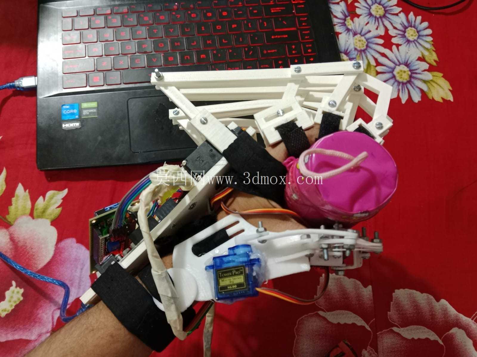3D打印手部外骨骼