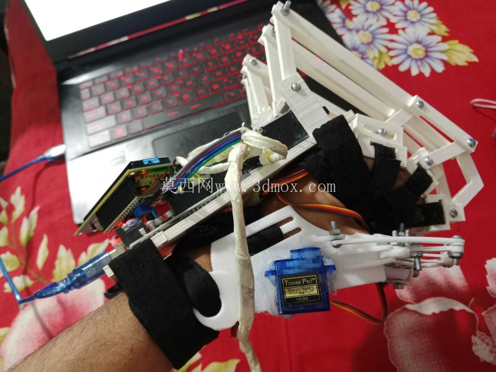 3D打印手部外骨骼