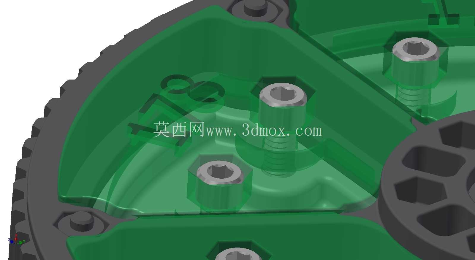 适用于 FRC 8 英寸压轮的轮毂嵌件