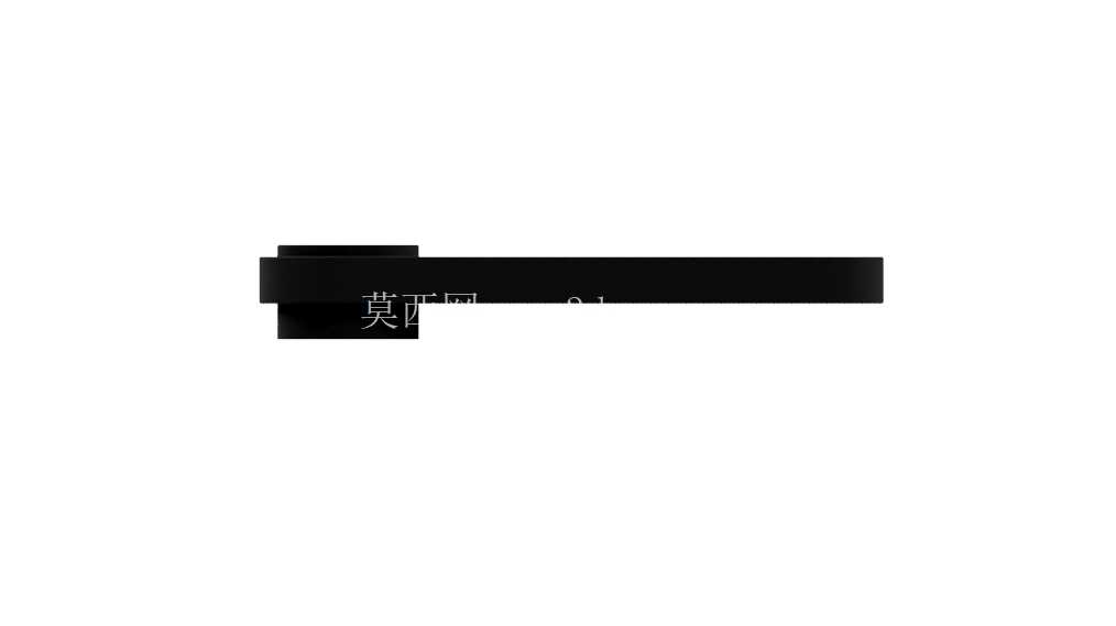 60 kg·cm 高扭矩伺服电机 — 尺寸精确的 CAD 模型(毫米),用于布局和安装