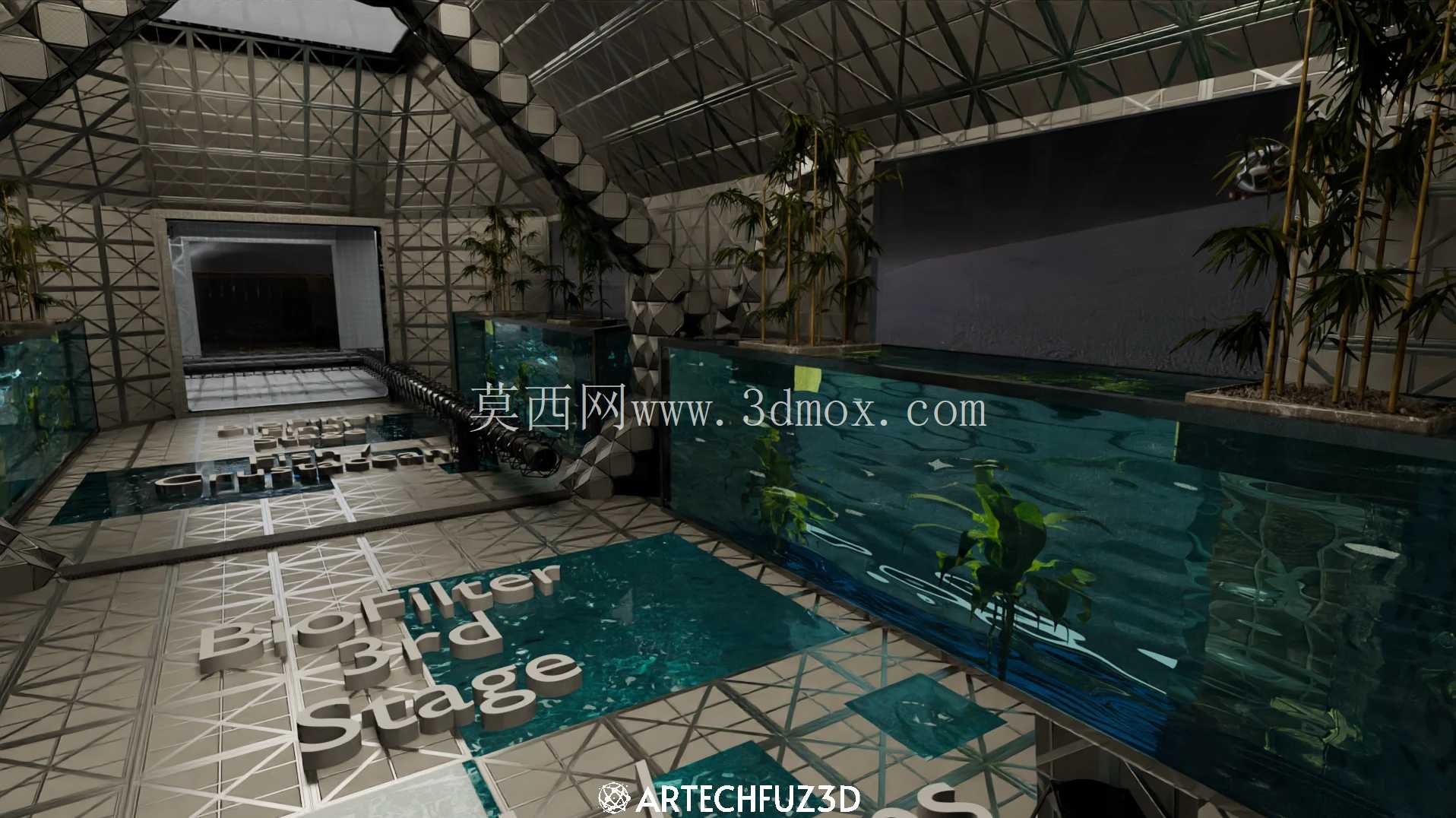 面向NASA太空任务的自主模块化水循环与农业概念设计:机器人组装与装备挑战