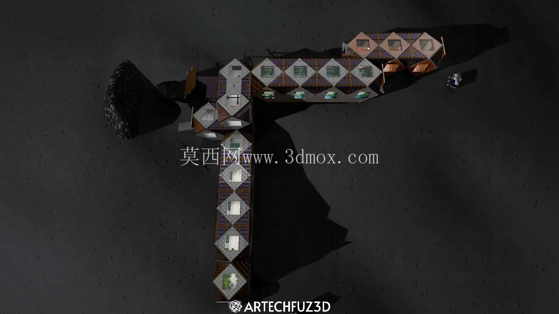 面向NASA太空任务的自主模块化水循环与农业概念设计:机器人组装与装备挑战