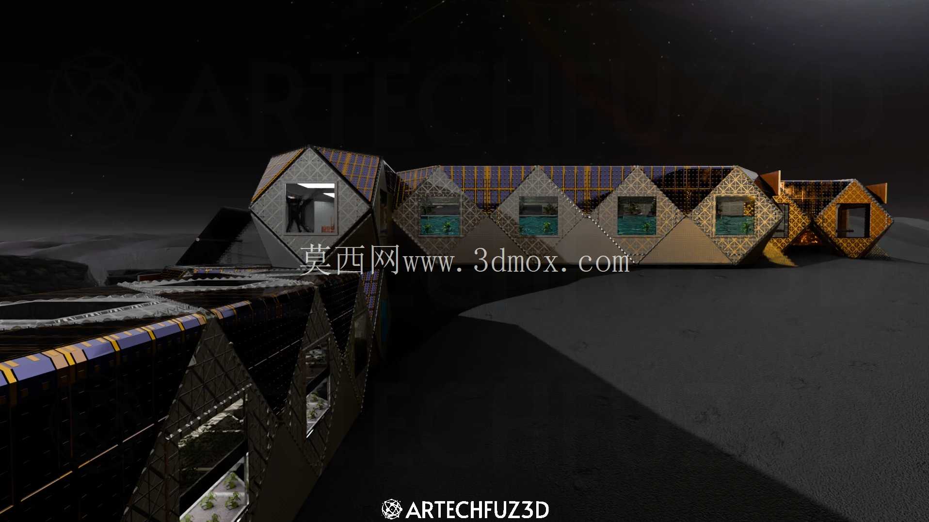 面向NASA太空任务的自主模块化水循环与农业概念设计:机器人组装与装备挑战