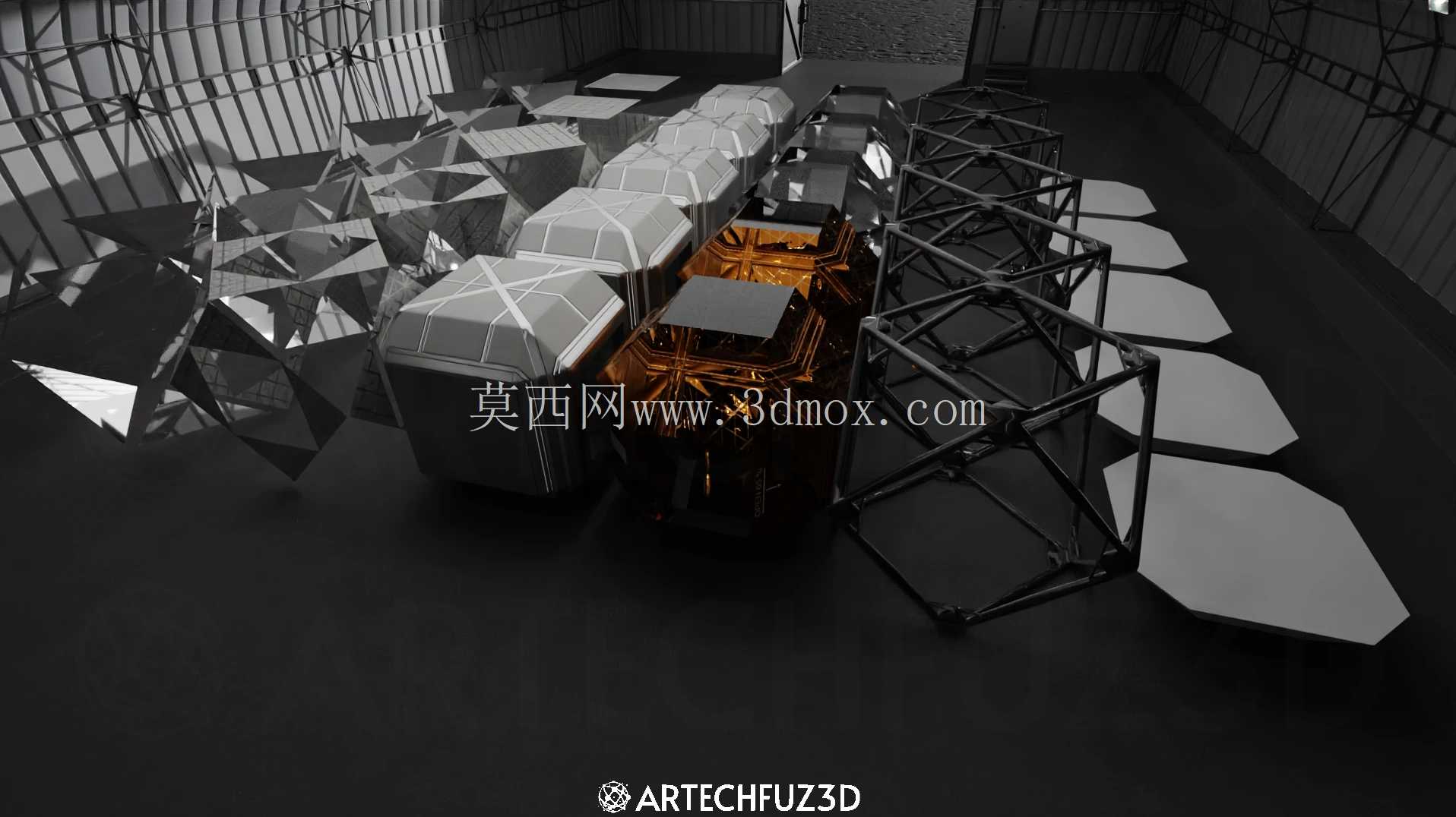 面向NASA太空任务的自主模块化水循环与农业概念设计:机器人组装与装备挑战
