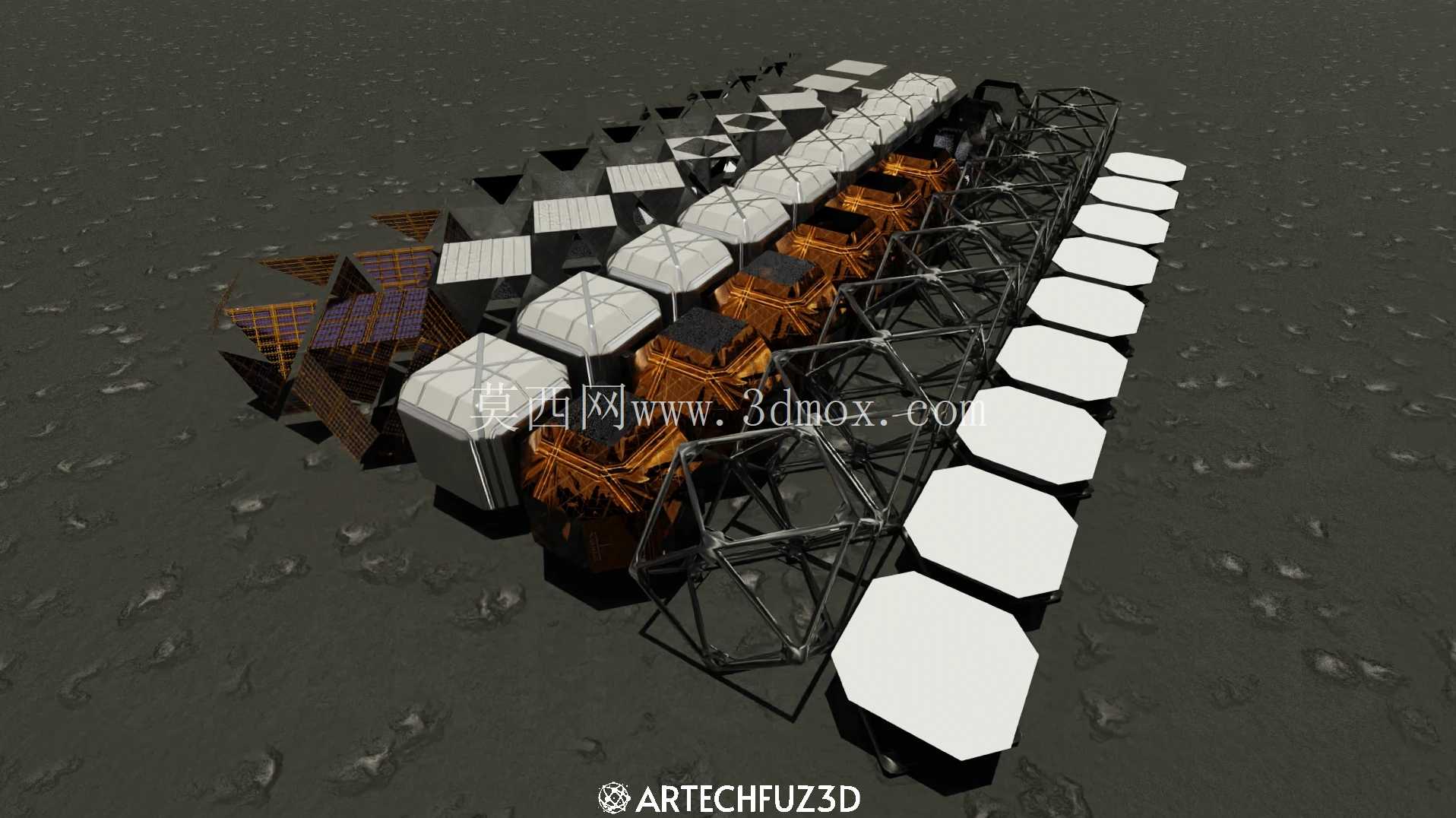 面向NASA太空任务的自主模块化水循环与农业概念设计:机器人组装与装备挑战