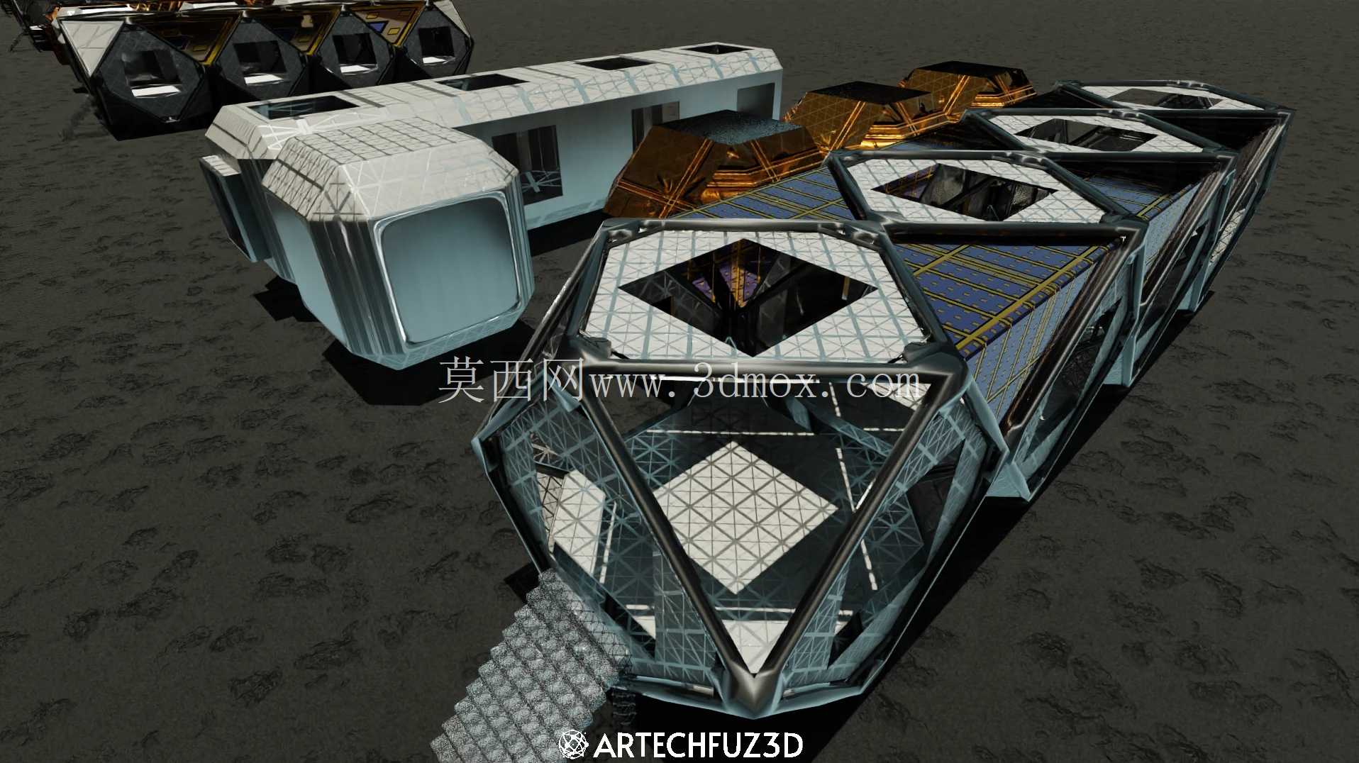 面向NASA太空任务的自主模块化水循环与农业概念设计:机器人组装与装备挑战