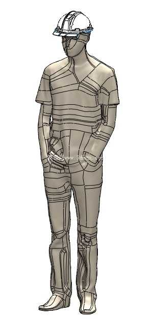 Worker 175cm 头盔 2025