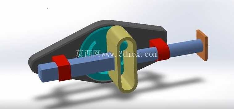 Scotch Yoke SolidWorks 3D��ģ