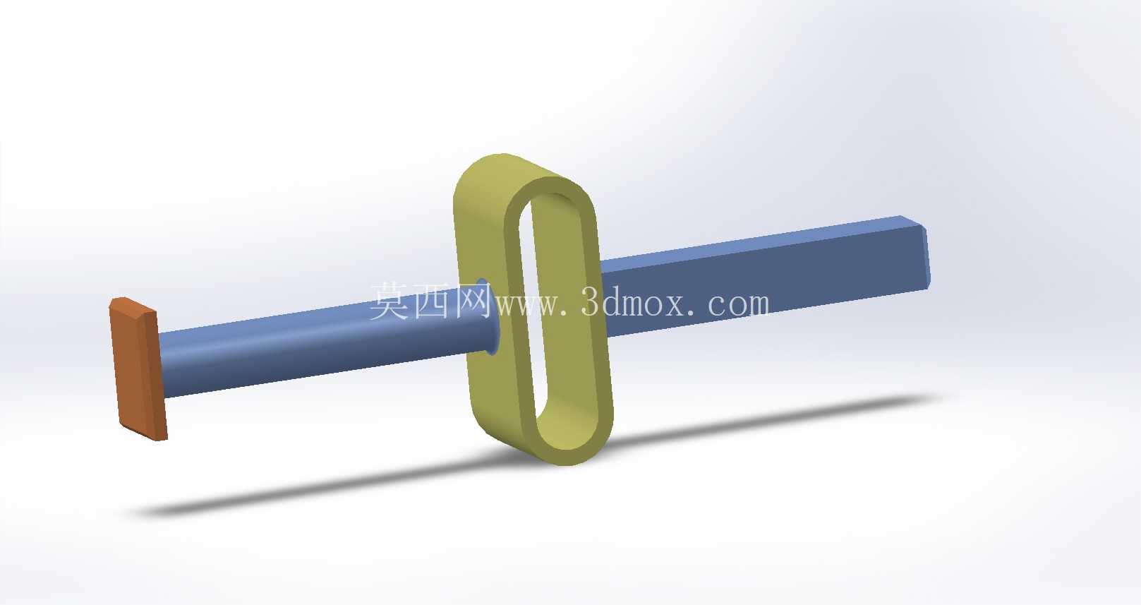 Scotch Yoke SolidWorks 3D��ģ