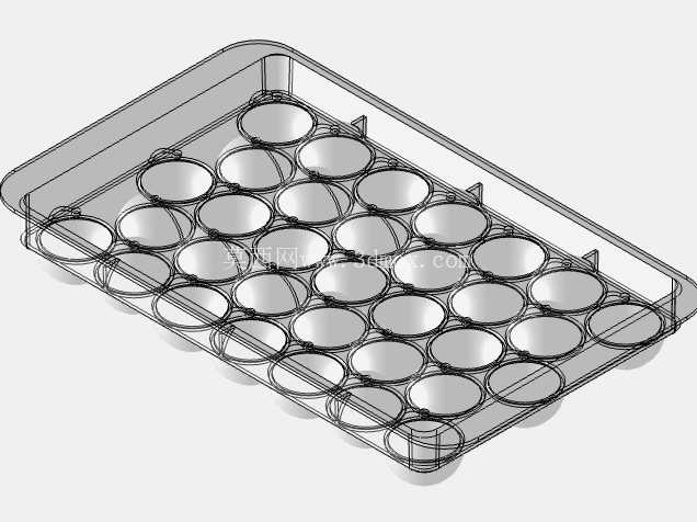 TTT世界锦标赛冰格顶部 FreeCAD