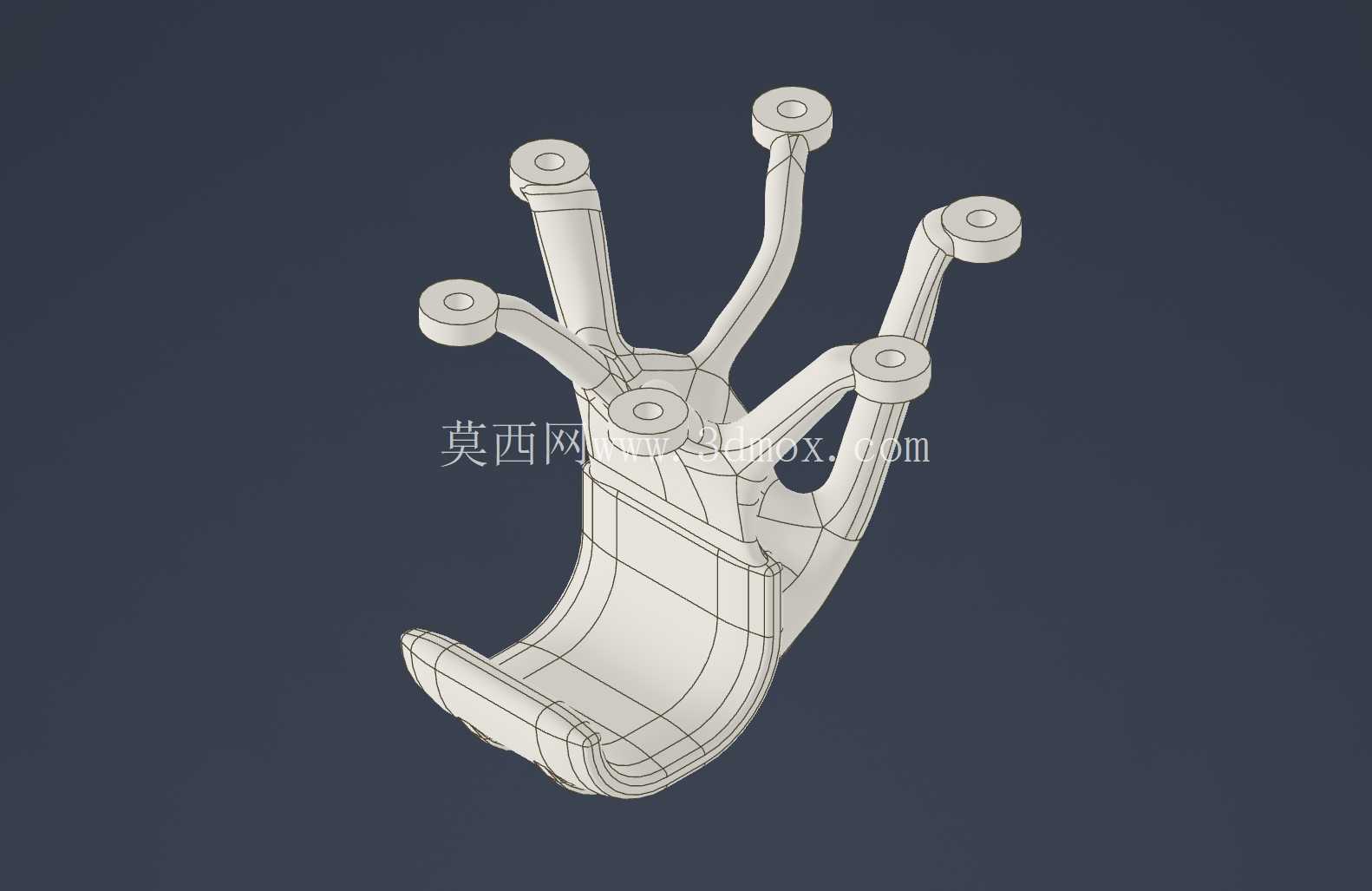 拓扑优化自行车挂架