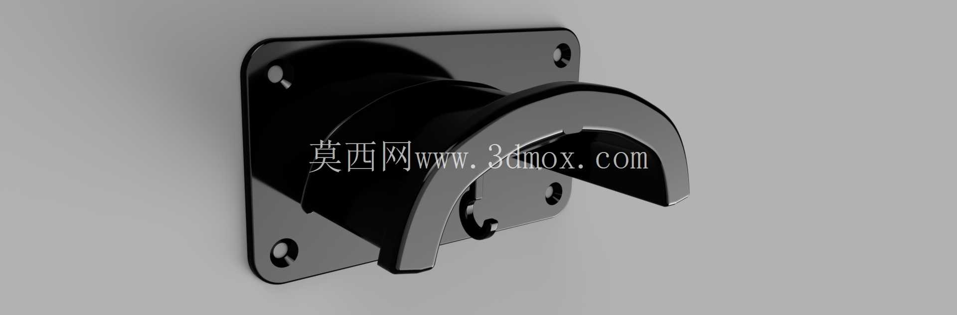 LS2头盔壁挂架,带内置钥匙扣