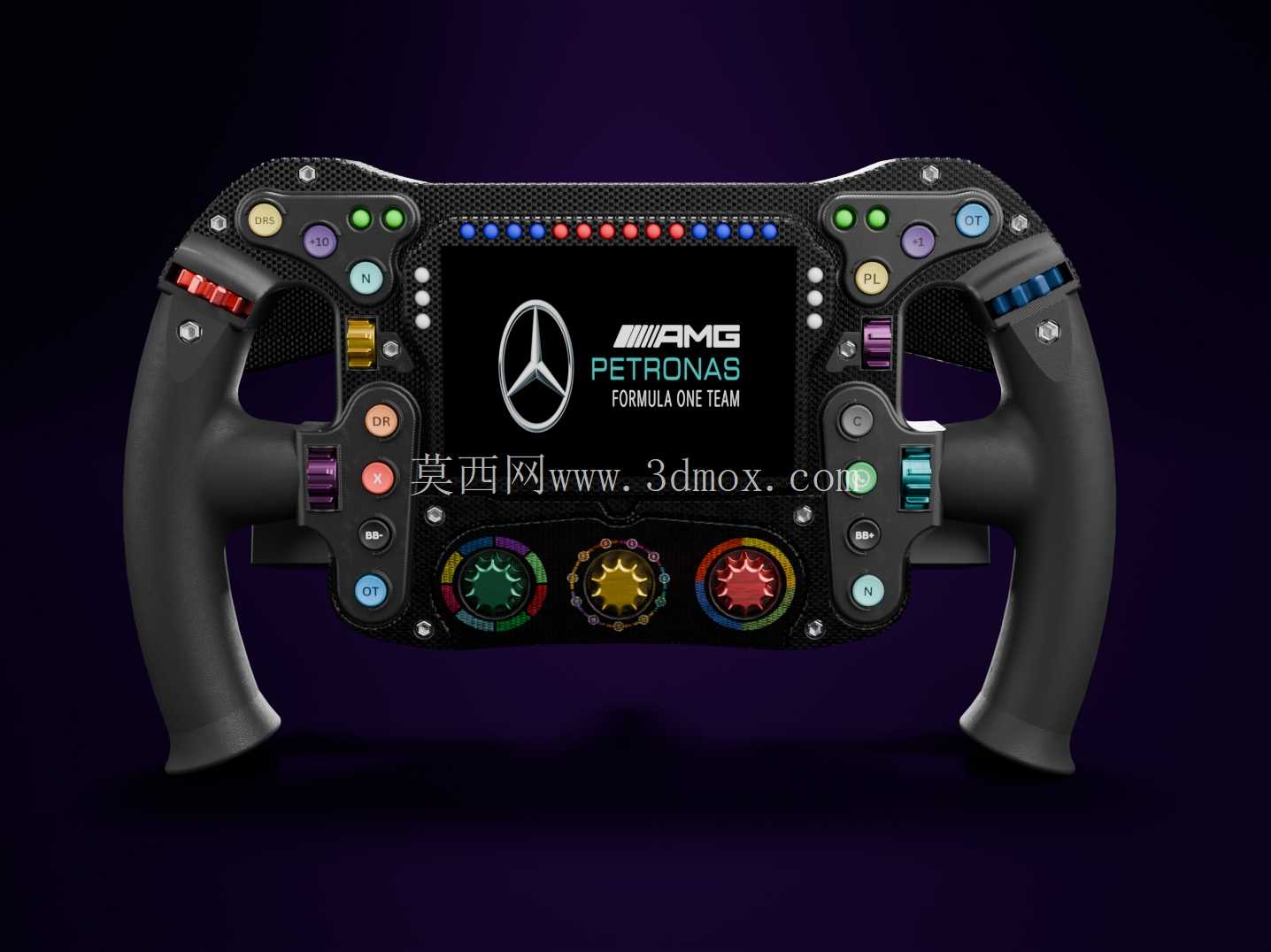 梅赛德斯F1赛车方向盘