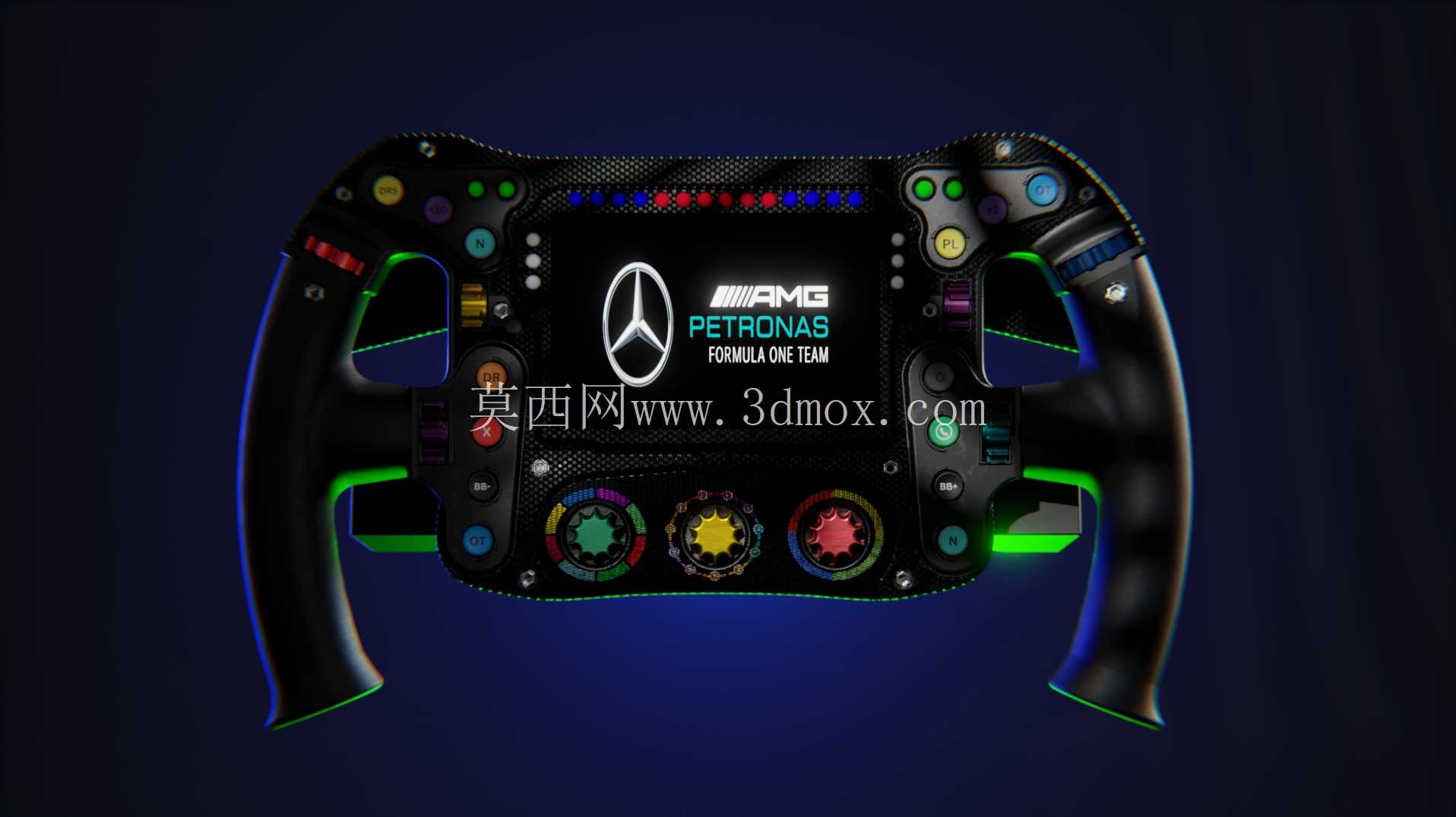 梅赛德斯F1赛车方向盘