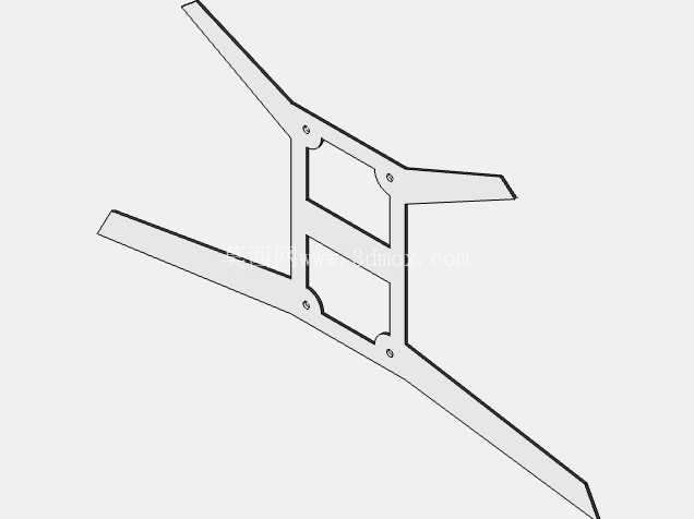 ATV防滚架部件