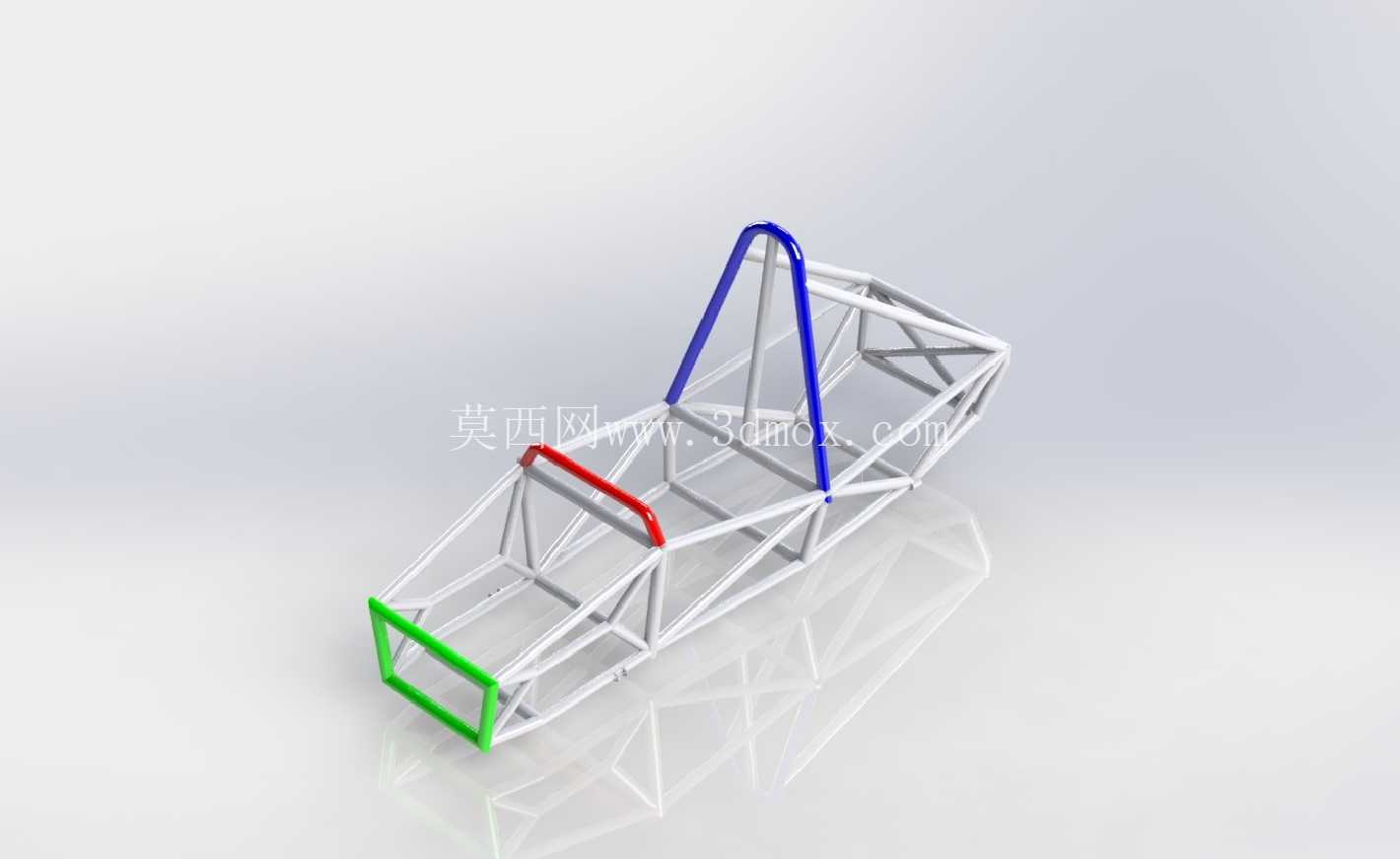 FSAE管状车架底盘