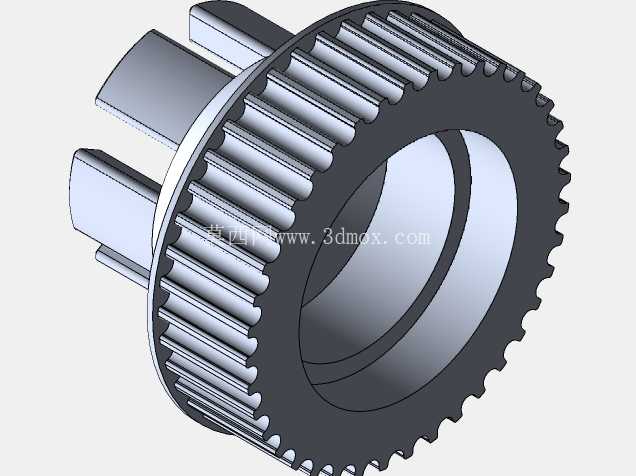 CloudWheel Discovery 40t HDT5 带压入式轴承皮带轮