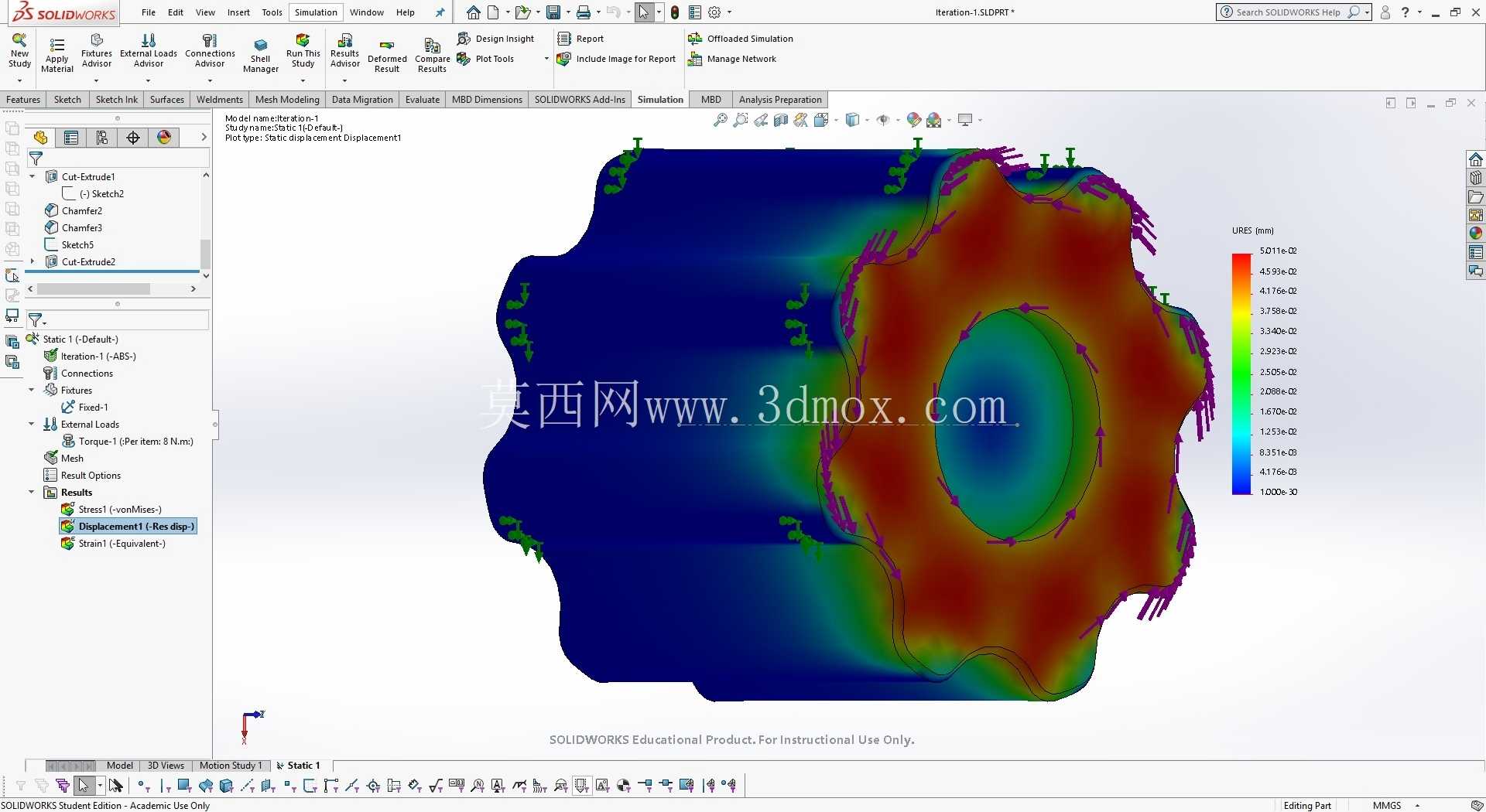 Hollowtech II 轴承预紧工具,6 号内六角扳手