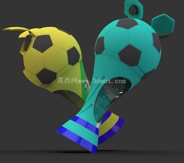 FIFA世界杯奖杯主题饮料瓶