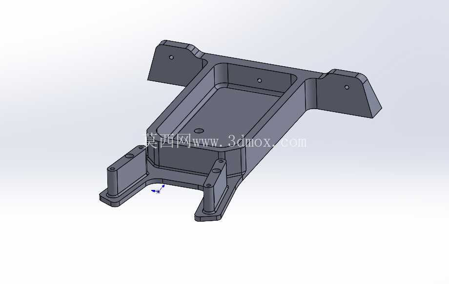 MOPED GARAGE - Supporto mascherina per piastre sterzo cnc