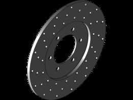 eti racing 出品的简易通风刹车盘
