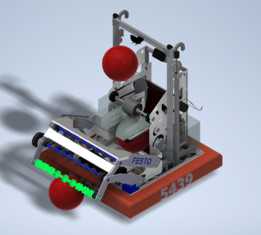 完整组装 - Huskies 5439 FRC Rapid React 2022