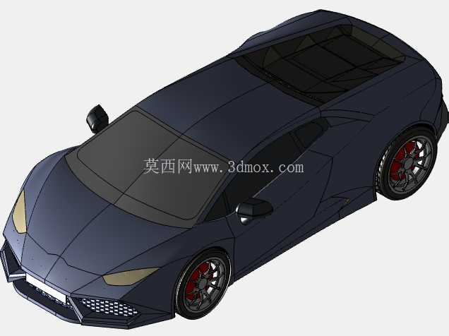 兰博基尼 Huracan LP 6104 Onshape 模型 - 车身 3D CAD 设计