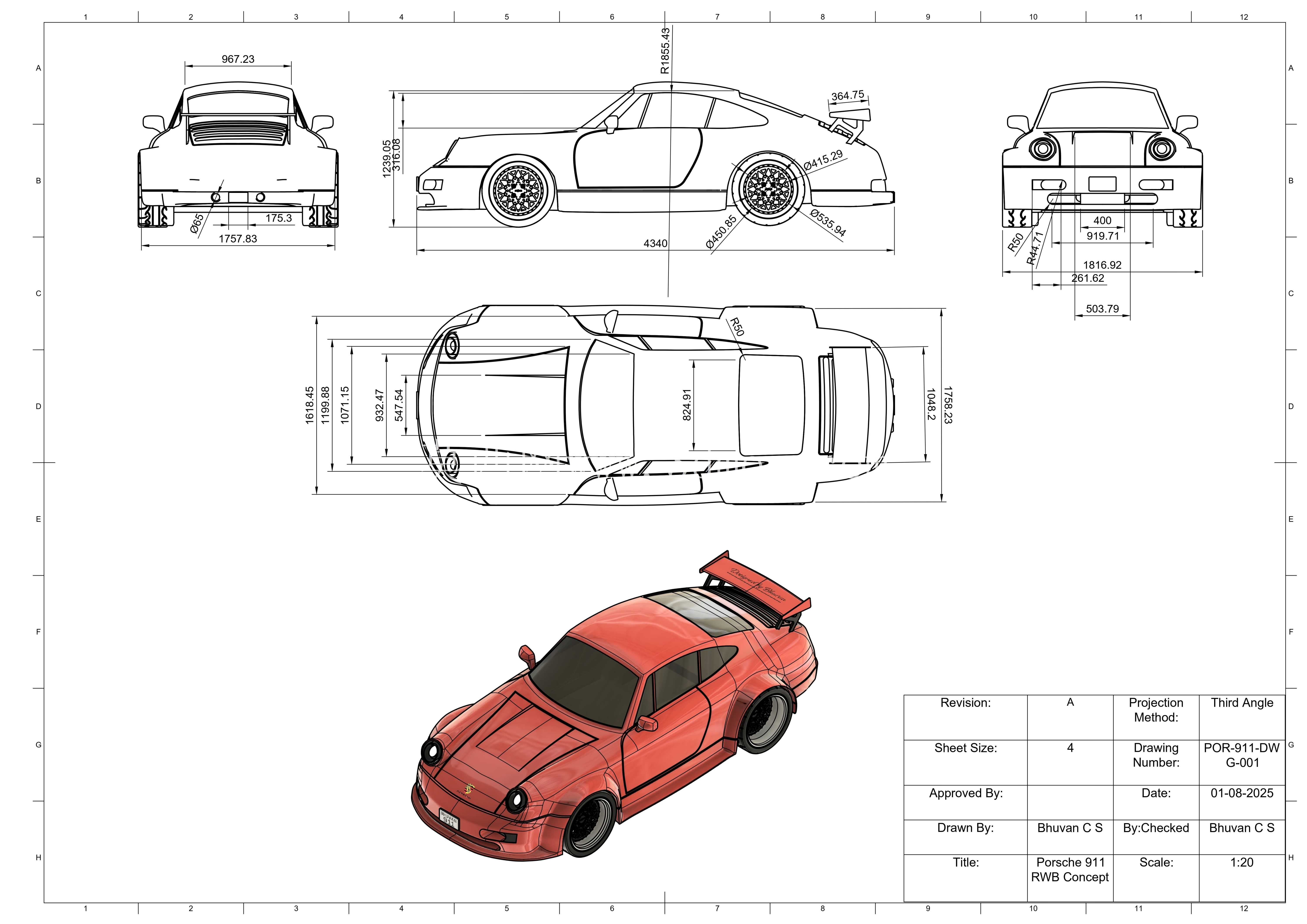 保时捷 911 RWB 概念车