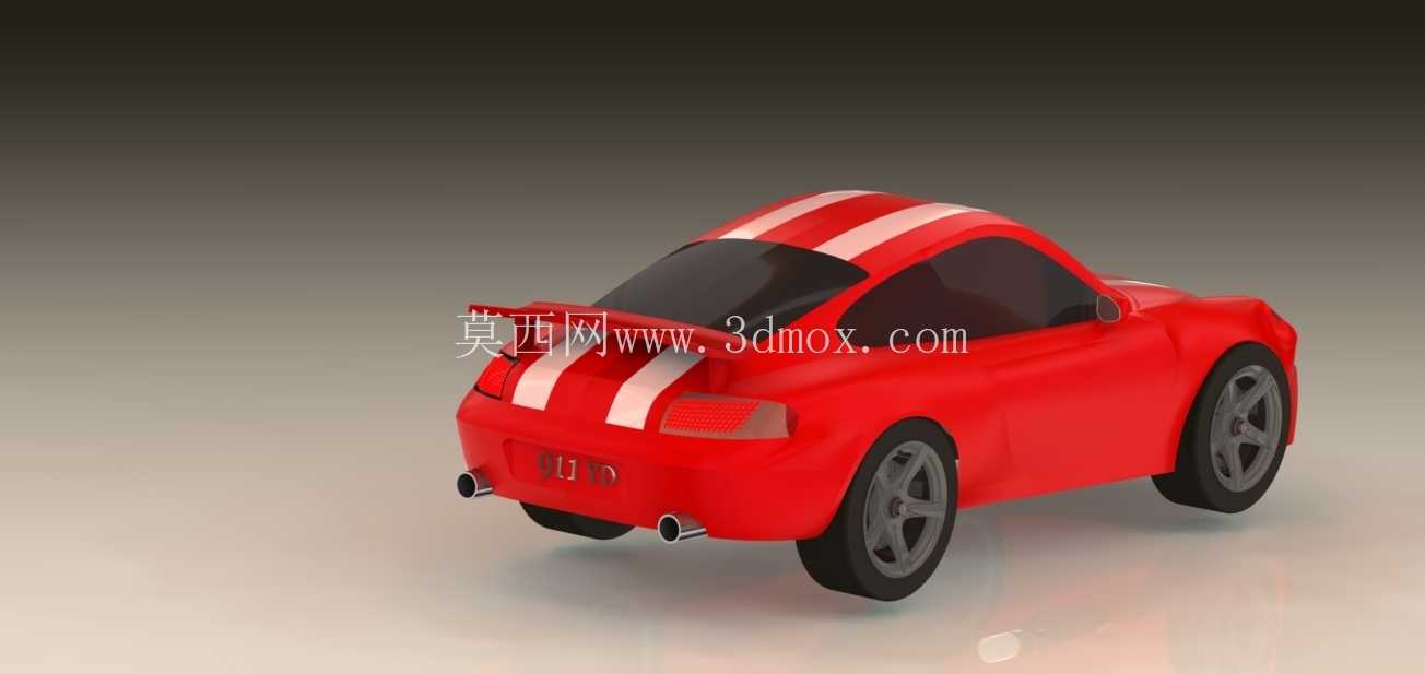 �� Solidworks �н�ģ����Ⱦ��ʱ�� 911 Carrera