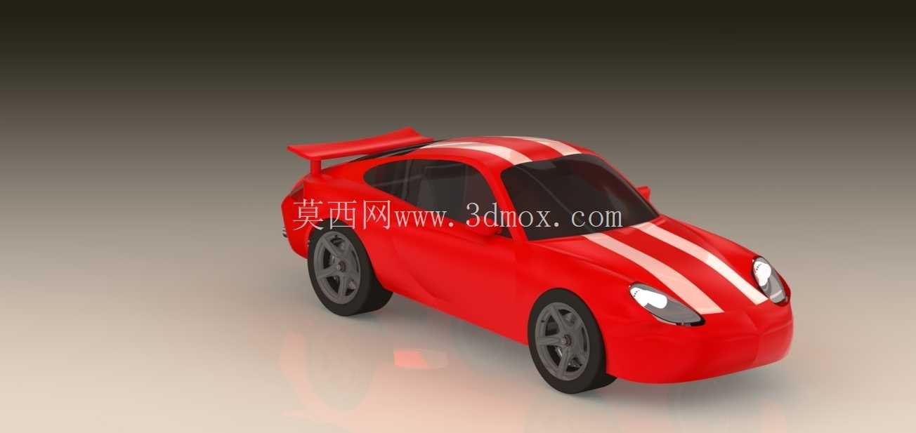 �� Solidworks �н�ģ����Ⱦ��ʱ�� 911 Carrera