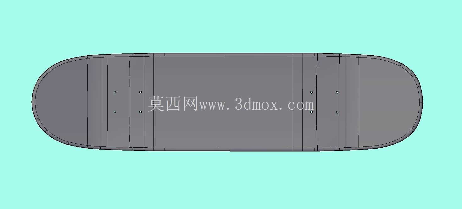 100% 逼真滑板板面 8" x 32"